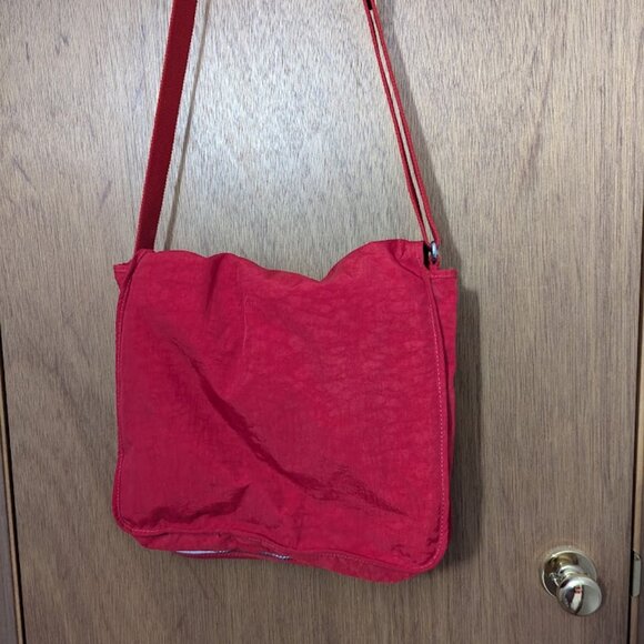 Kipling Nylon Travel Shoulder Laptop Messenger Bag  Expandable - Picture 3 of 7